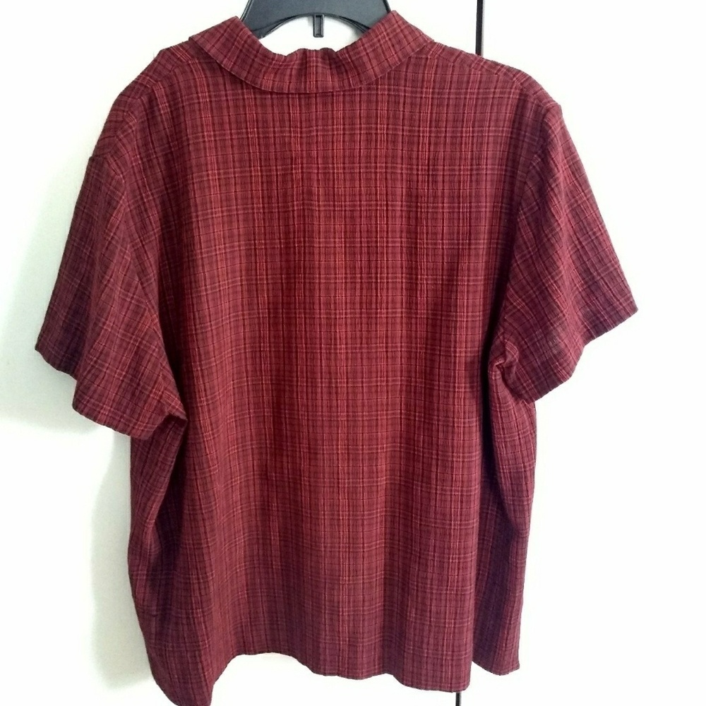 Plaid top button down - Picture 3 of 3
